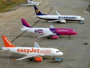 Ryanair, Wizzair ve easyJet’ten 138,4 milyon koltuk