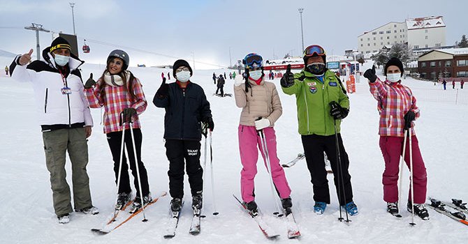 Erciyes'e yılbaşı için talep artıyor