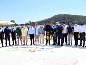 Fethiye'de Dünya Çevre Günü'nde deniz temizliği yapıldı