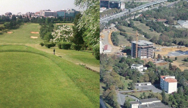 Asırlık golf sahası askeri lojman oluyor