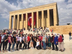 30 Ağustos’ta yangınla savaşan 30 kadın Anitkabir’de