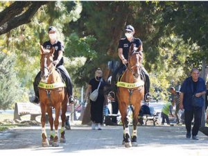 İstanbul'un orman ve sahilleri atlı polislere emanet