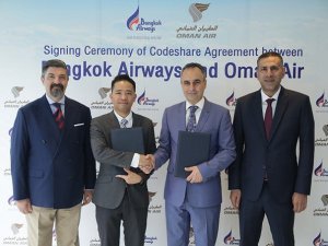 Oman Air ile Bangkok Havayolları kod paylaşımı