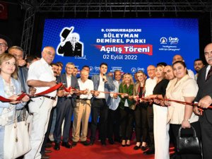 Süleyman Demirel'in ismi Antalya'da parkta yaşayacak