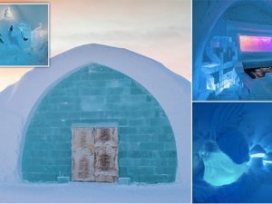 İsveç'teki Icehotel’İ 24 sanatçı 2023’e hazırladı