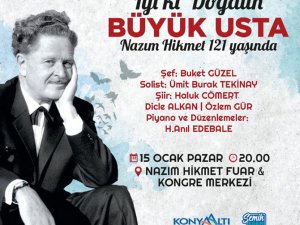 Nazım Hikmet'in 121. doğum günü Antalya'da anılacak