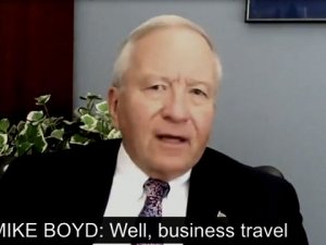 Mike Boyd: Havayolu iş seyahati geri gelemeyecek