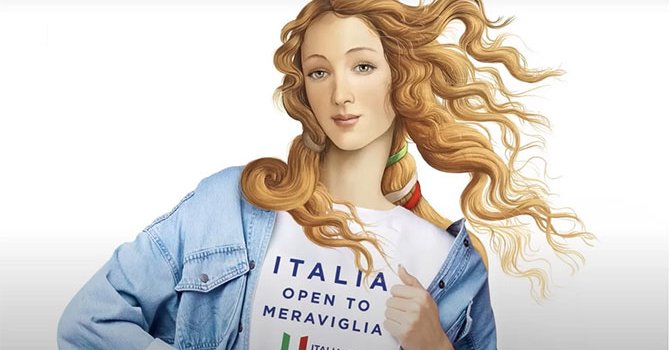 L’intelligenza artificiale di Botticelli Venere, ambasciatrice del turismo d’Italia