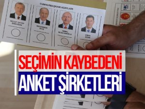 Seçimin kaybedeni anket şirketleri oldu