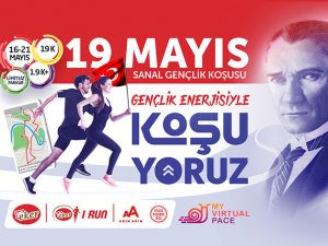 19 Mayıs'ta Sanal Gençlik Koşusu’nda #OnaKoşuyoruz