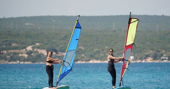 Sörf ve Yelken sporlarının yeni adresi Didim oluyor