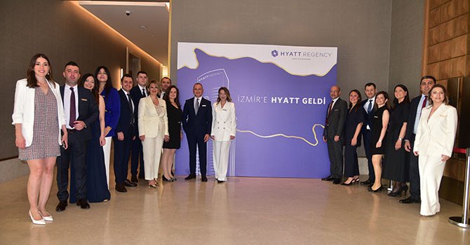 Hyatt Regency İzmir İstinyepark Görkemli partiyle açıldi