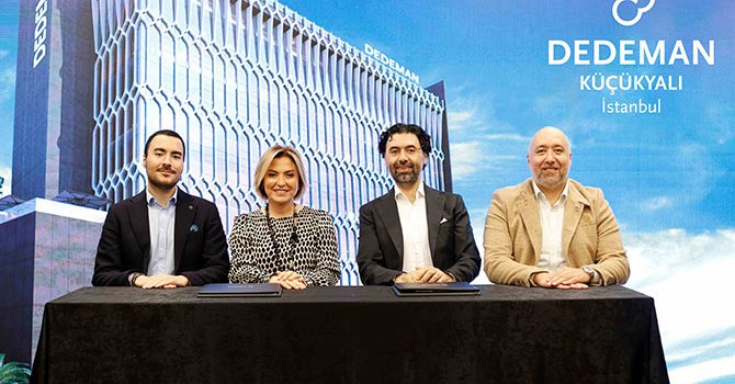 İstanbul’da 4. Dedeman Oteli için imzalar atıldı