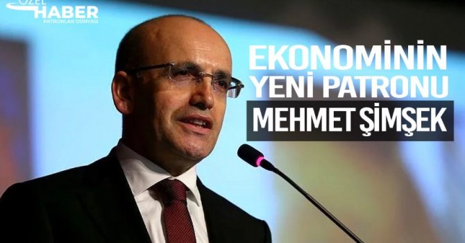 Ekonominin yeni patronu: Mehmet Şimşek