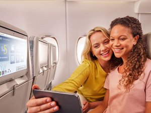 Emirates'te tüm yolculara ücretsiz Wi-Fi hizmeti veriliyor