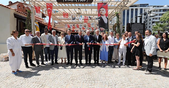 Narlıdere’nin tarihi Yukarıköy’ü vitrine çıktı