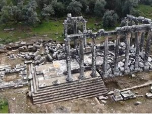 Zeus Tapınağı, dünya turizmine kazandırılıyor