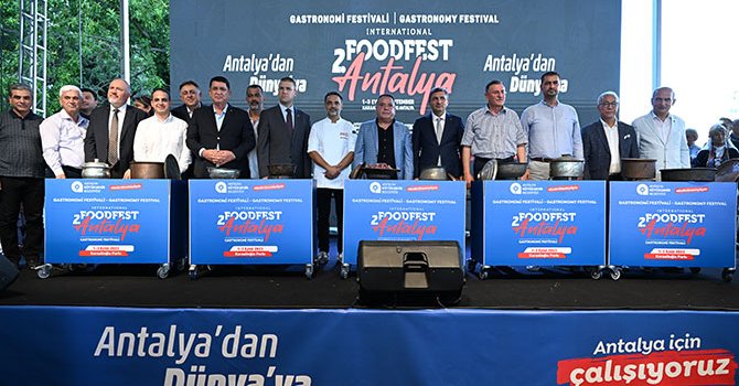 Food Fest Antalya Gastronomi Festivali başladı