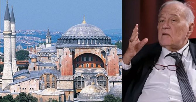 İlber Ortaylı Ayasofya için: 'Akılları varsa kapatırlar'