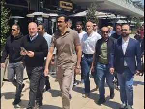 Ferit Şahenk, Katar ile Galataport'un satışını görüşüyor