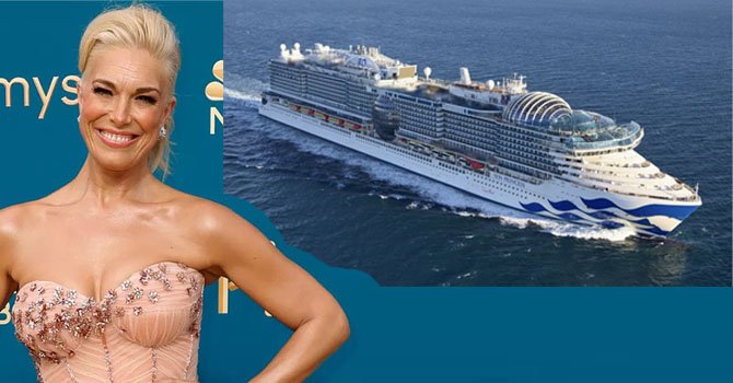 Hannah Waddingham, Sun Princess'in vaftiz anası olacak