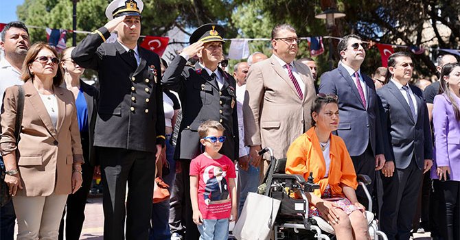 Atatürk'ün Seferihisar'a gelişinin 90'ıncı yılı kutlandı