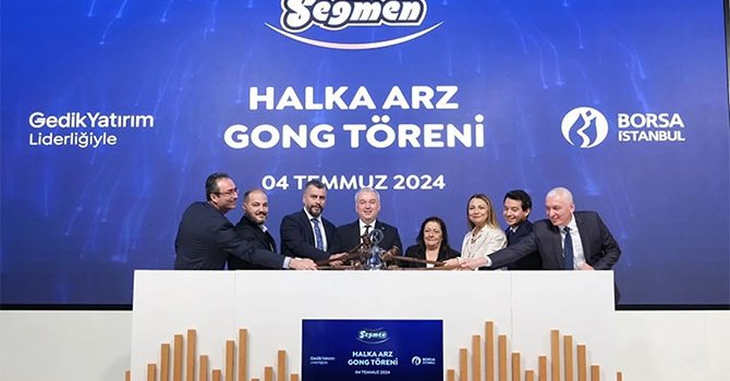 Borsa İstanbul'da gong Seğmen Gıda için çaldı