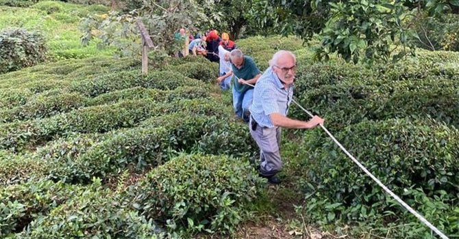 Teleferiğin teli koptu! 1 kişqi yaralandı