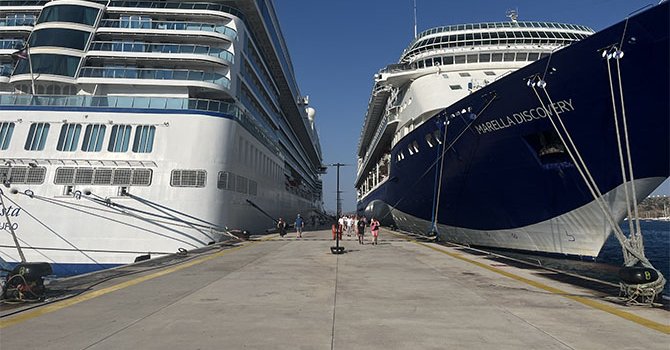 Bodrum Cruise Port, 2024'ü rekor yolcuyla kapattı