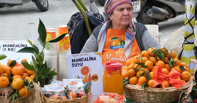 Bodrum mandalinası bir numara!