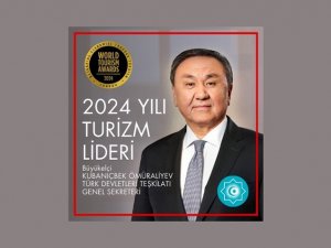 Kubanıçbek Ömüraliyev'e 2024 Dünya Turizm Lideri Ödülü