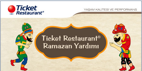 Ticket Restaurant ile iftar