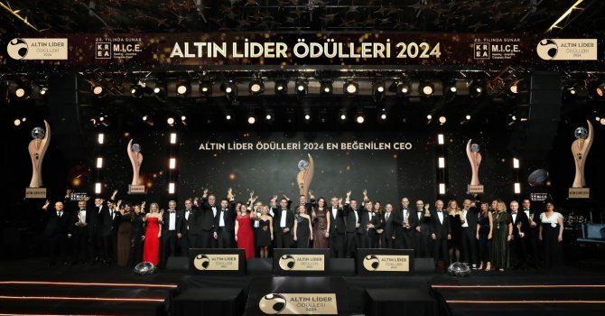 Türkiye'nin "Altın Liderleri" en beğenilen CEO’ları ödüllerini aldı