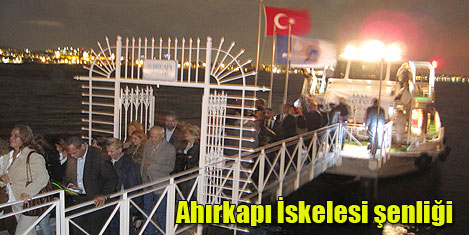 Ahırkapı Turizm İskelesi açıldı