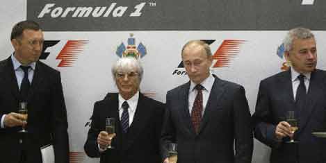 F1, 2014'ten itibaren Rusya'da