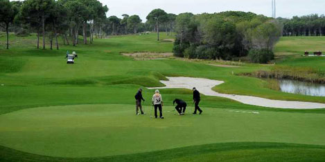 Golf sahalarının tapusu bizde