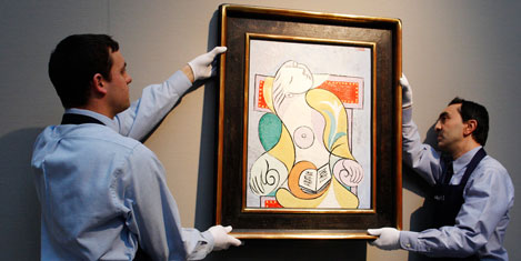 Picasso'ya 40 milyon dolar