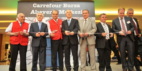 Carrefour Bursa AVM büyüdü