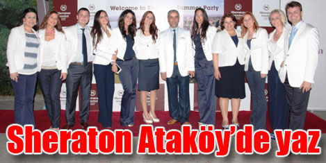 Sheraton İstanbul Ataköy'de parti