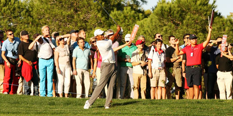 Antalyada Tiger Woods esti