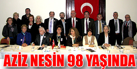 Aziz Nesin'in 98. yaşı kutlandı