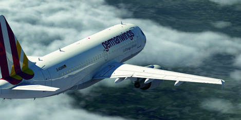 Germanwings'e ait uçakta panik