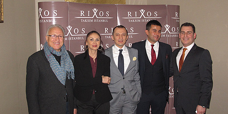 Rixos'ta turizmciler eğlendi