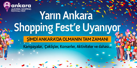 Ankara Alışveriş Festivali başlıyor