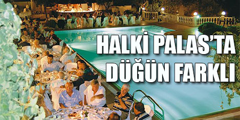 Halki Palas çiftlere uğur getiriyor