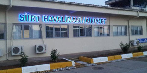 Siirt'in havalimanı 2017'de
