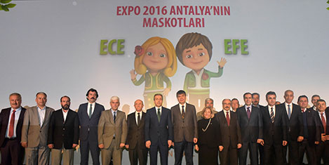 Expo 2016 maskotları Ece ve Efe