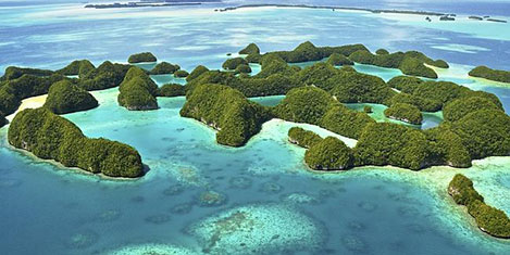 Palau Adalarına Çinli akını