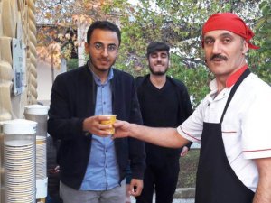 Çeşmeden çorba akıyor