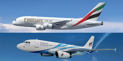 Emirates ve Bangkok Air anlaştı